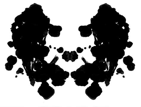 paint blot test|schizophrenia ink blot test.